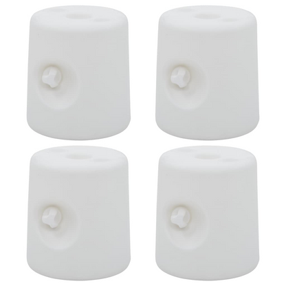 Set of 4 White Gazebo Weights | Jscapes Home and Garden