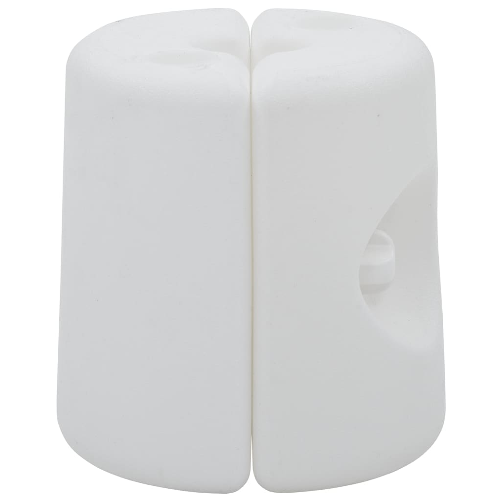 Set of 4 White Gazebo Weights | Jscapes Home and Garden