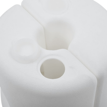 Set of 4 White Gazebo Weights | Jscapes Home and Garden