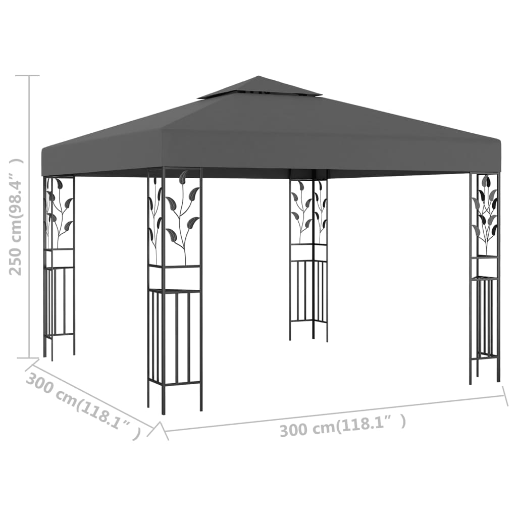 Steel Frame Gazebo | Jscapes Home and Garden