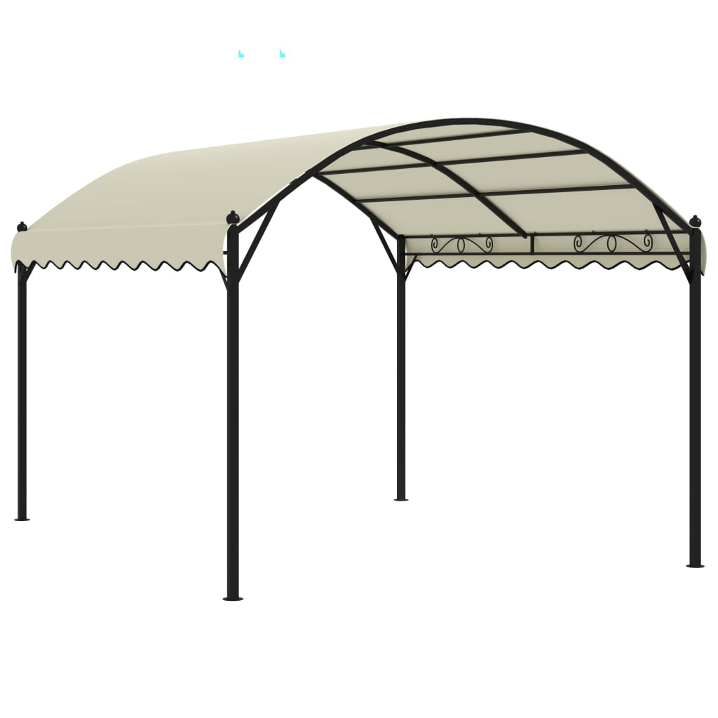 Cream Fabric Gazebo | Jscapes Home and Garden