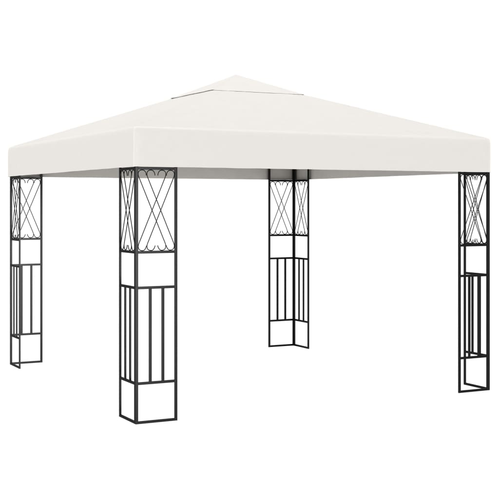 Cream Fabric Gazebo