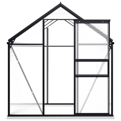 Aluminium Greenhouse with Base Frame 3.61 m²