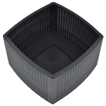  Anthracite Side Table 54x54x36.5 cm