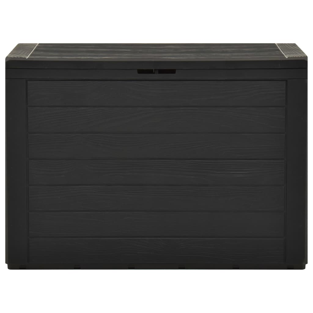  Anthracite Garden Storage Box 78x44x55 cm