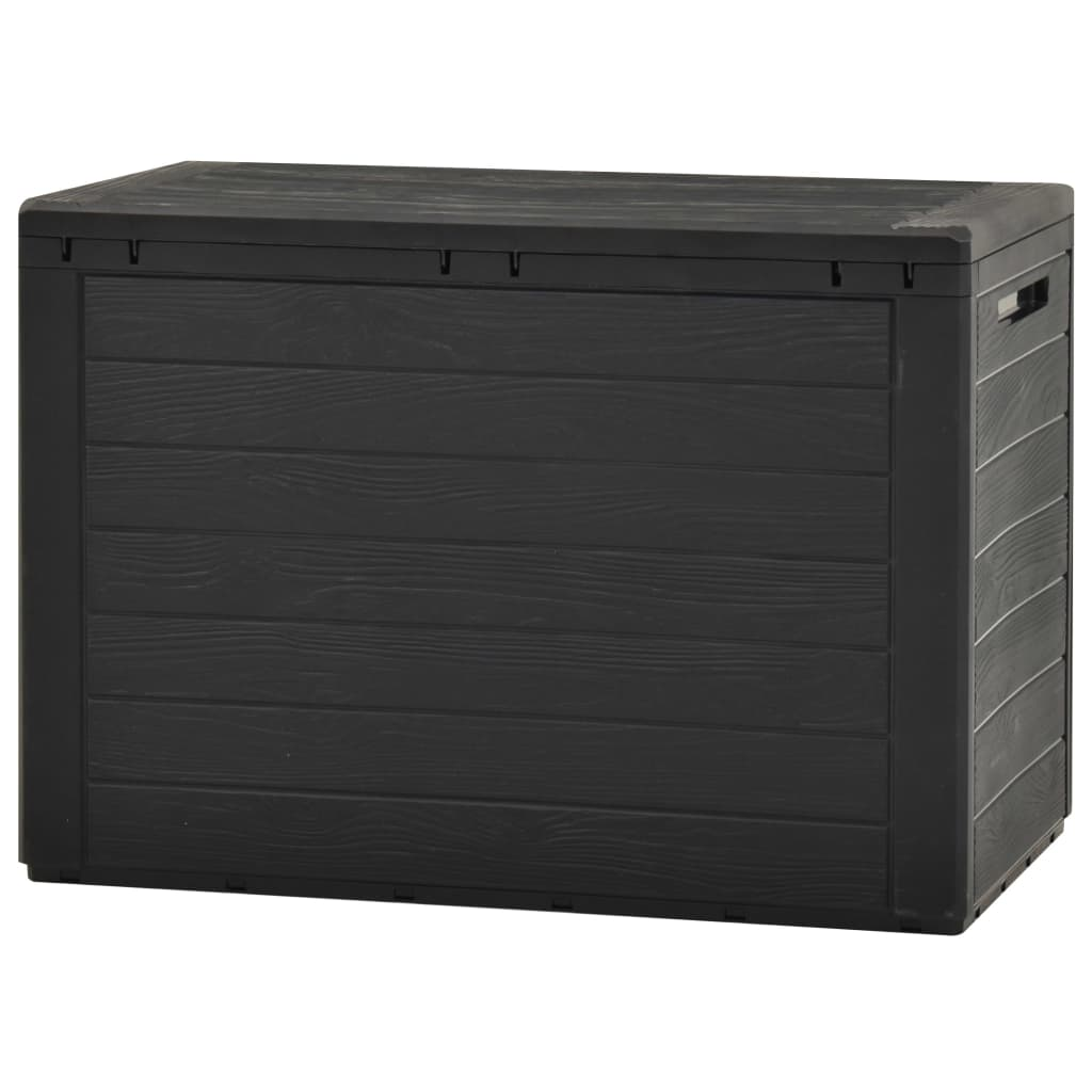  Anthracite Garden Storage Box 78x44x55 cm