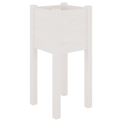 Set of 2 White Garden Planters | Jscapes Home and Garden