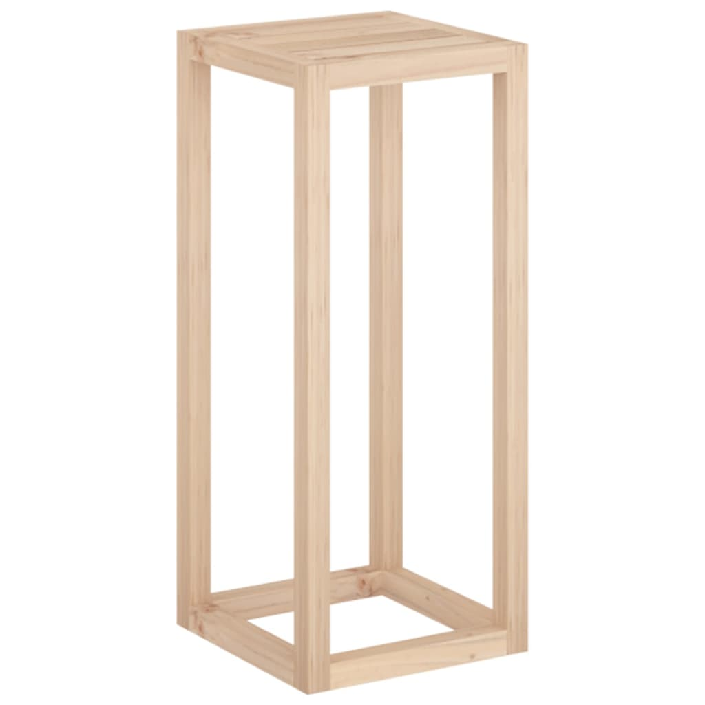 3 Piece Solid Pine Wood Plant Stand Set