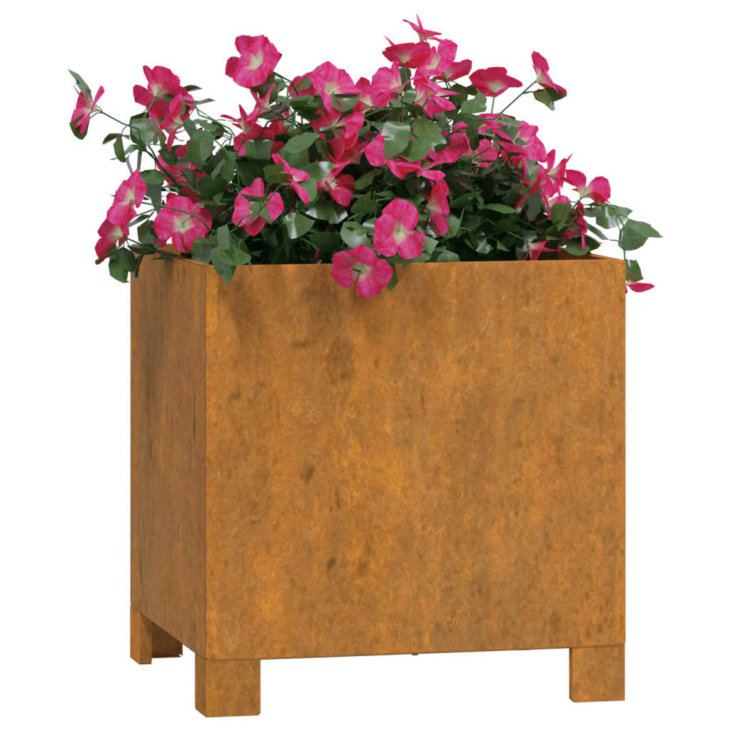 Set of 2 Steel Planters with Legs | Jscapes Home and Garden