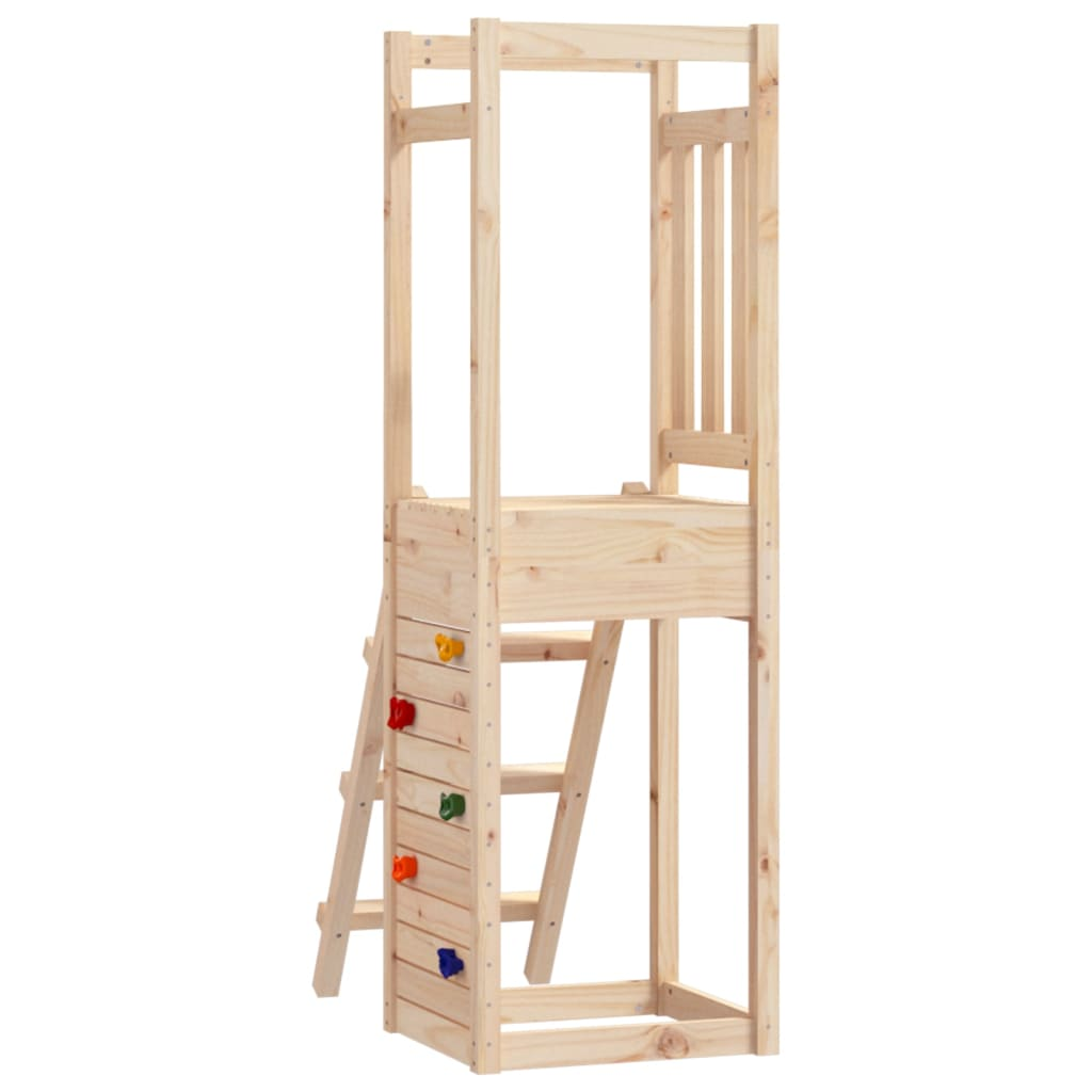 Solid Pine Wood Play Tower | Jscapes Home and Garden