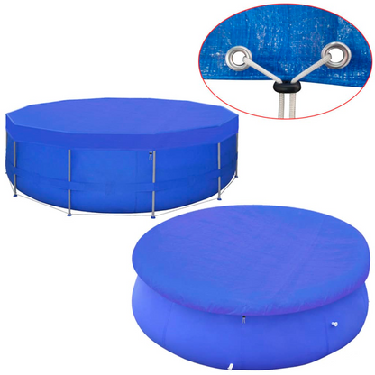 Pool Cover PE Round 540 cm 90 g/m²