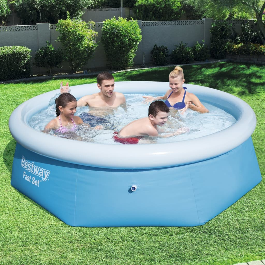 Fast Set Inflatable Swimming Pool Round 244x66 cm