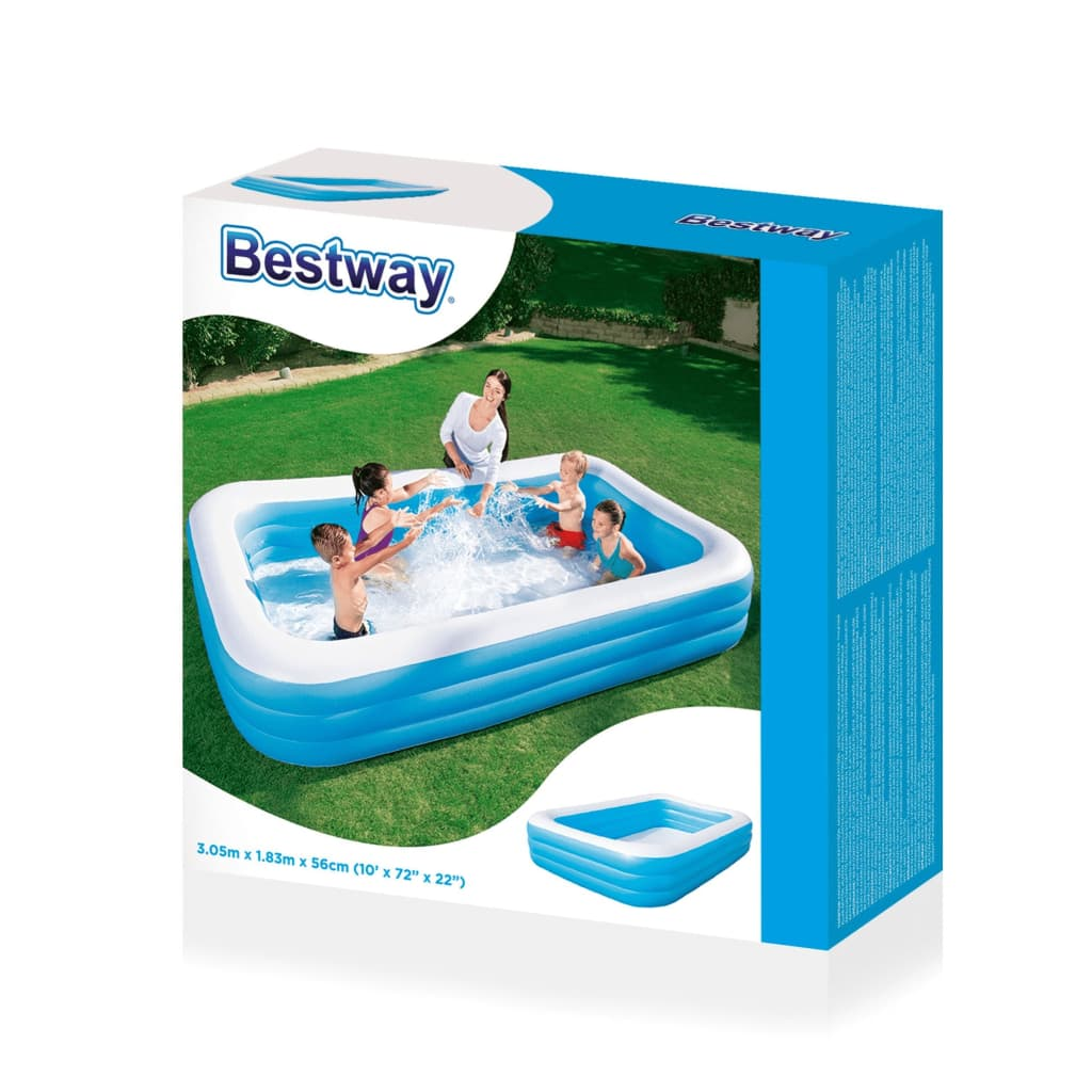 Bestway Inflatable Swimming Pool 305x183x56 cm