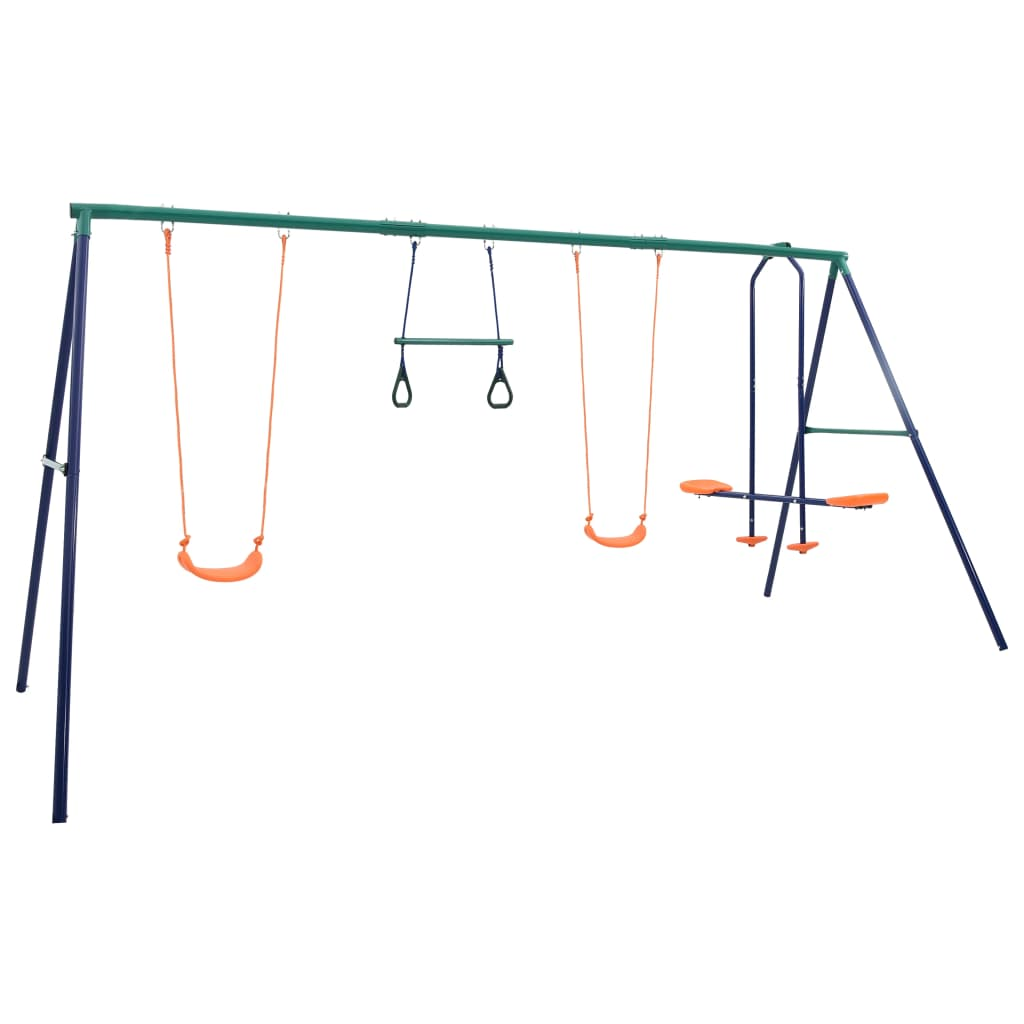 Swing Set with Gymnastic Rings | Jscapes Home and Garden