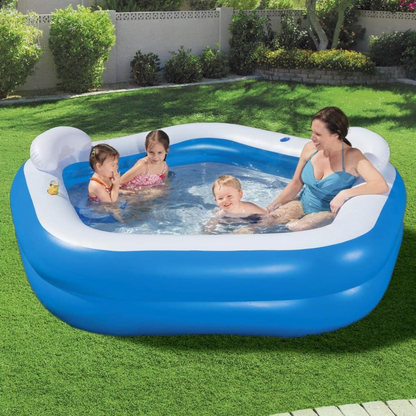 Bestway Family Fun Lounge Pool 213x206x69 cm