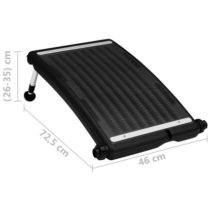 Curved Pool Solar Heating Panel