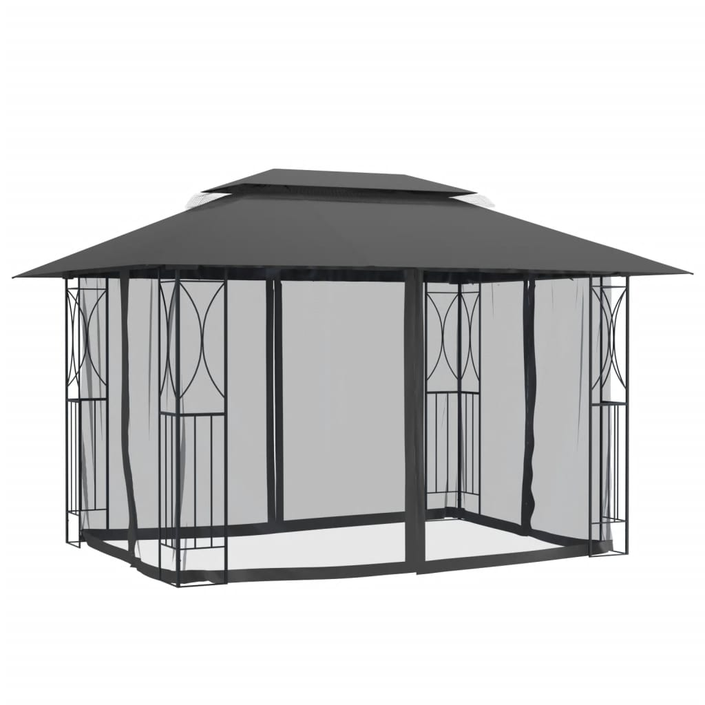 Steel Gazebo with Sidewalls