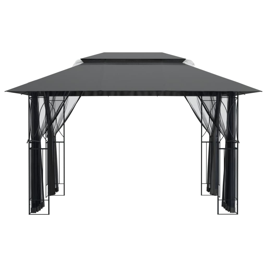 Steel Gazebo with Sidewalls