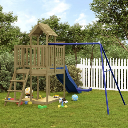 Impregnated Pine Wood Play Set | Jscapes Home and Garden