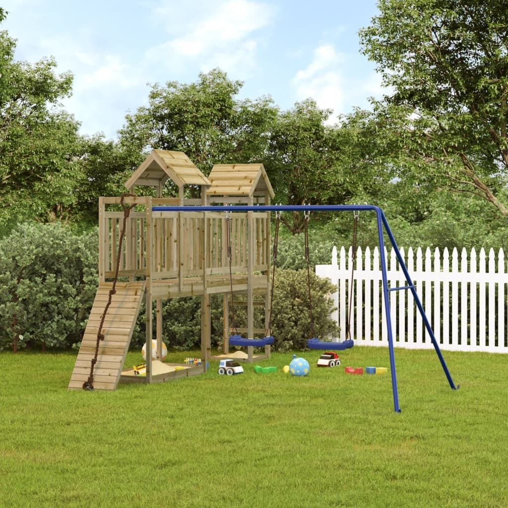 Impregnated Pine Wood Play Set | Jscapes Home and Garden