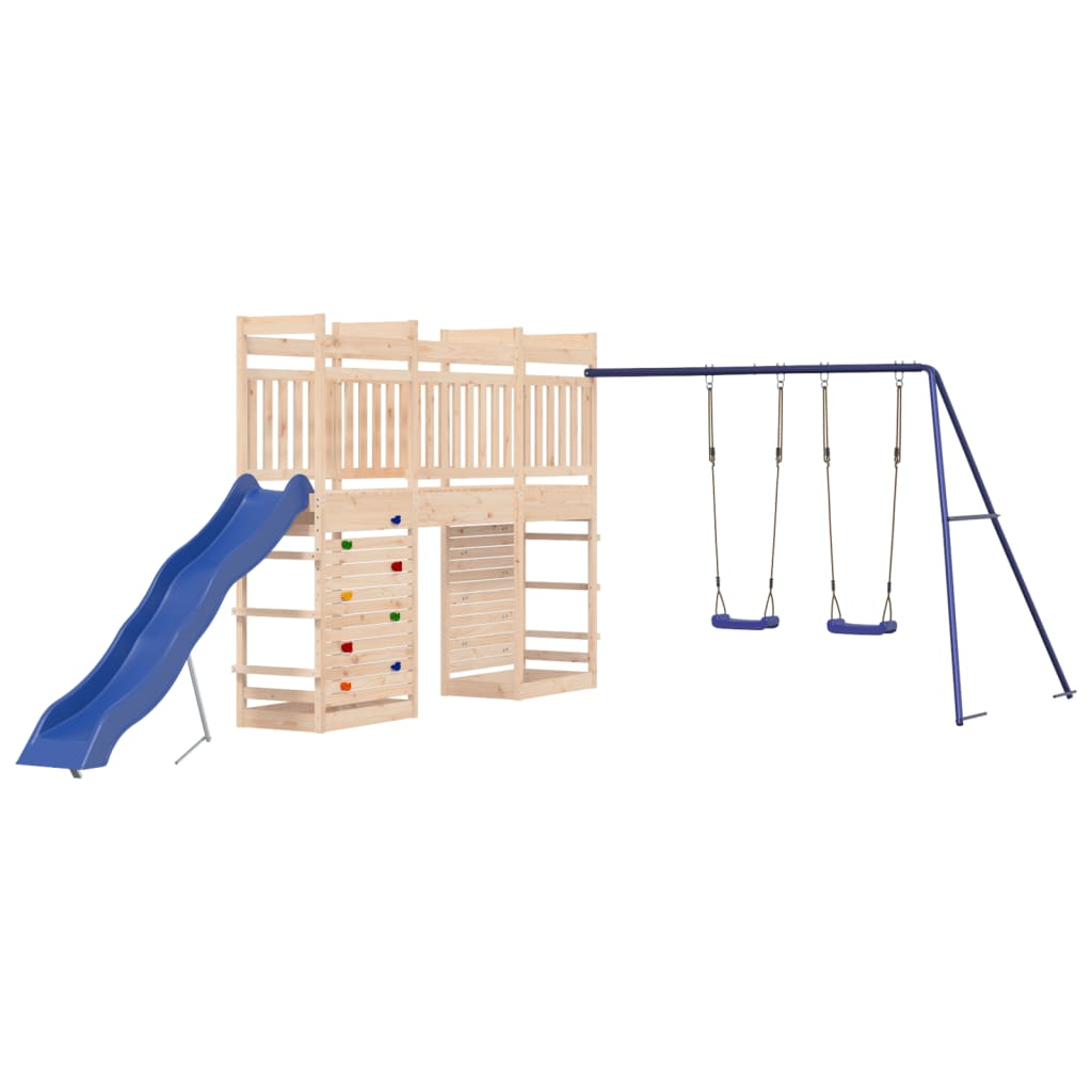 Solid Pine Wood Play Tower | Jscapes Home and Garden