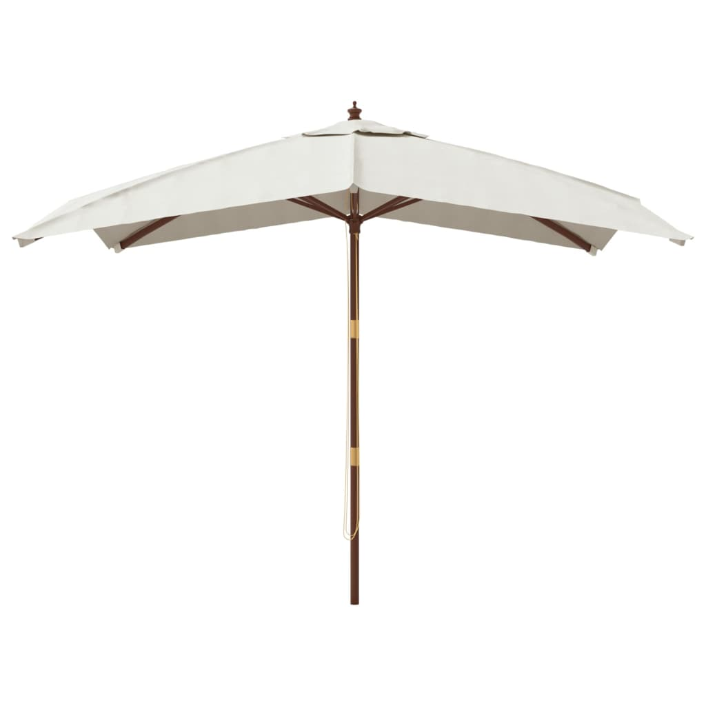 Garden Parasol with Wooden Pole | Jscapes Home and Garden