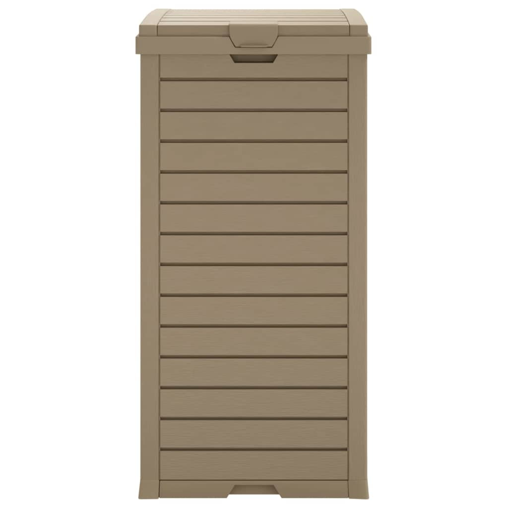 Light Brown Outdoor Garbage Bin | Jscapes Home and Garden