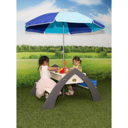  Delta Grey and White Children's Picnic Table | Jscapes