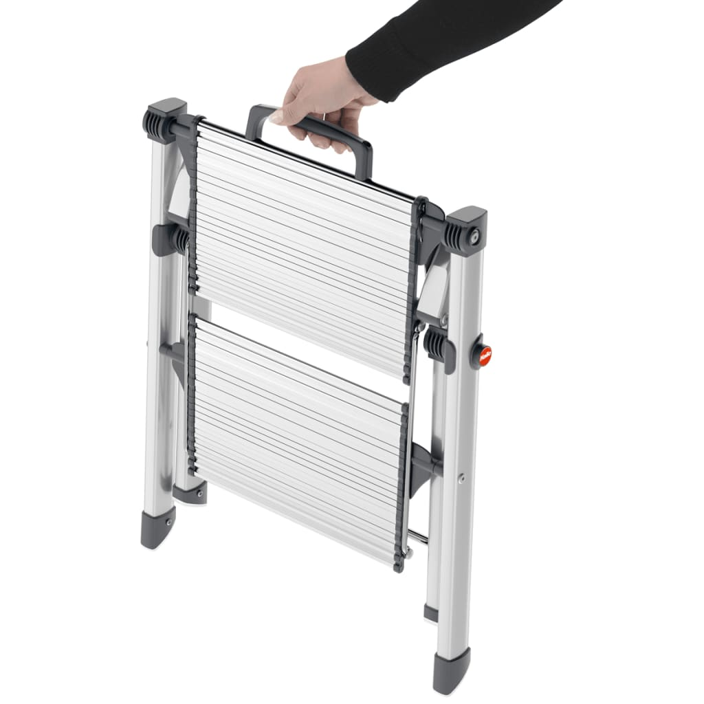 Hailo Stepladder with 2 Steps Mini Comfort