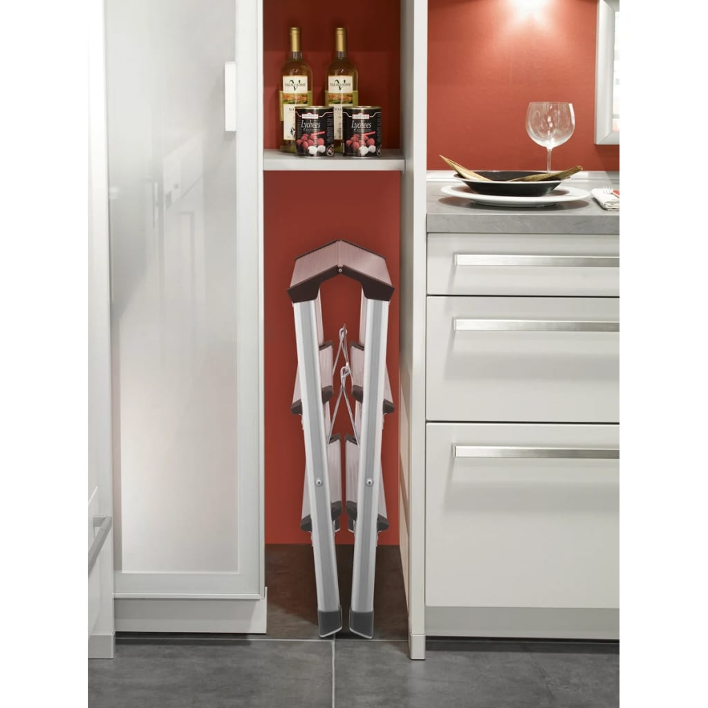 Hailo Folding Stepladder 2x3 Steps 60cm