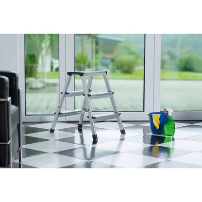 Hailo Folding Stepladder 2x3 Steps 60cm