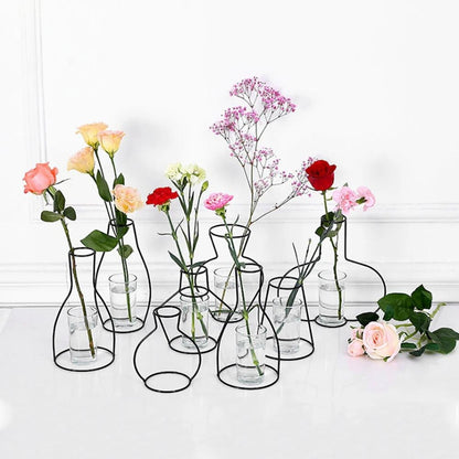 Retro Iron Wire Vase | Jscapes Home and Garden | Plant Pots