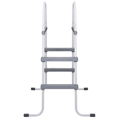 Pool Ladder Grey 84 cm Steel