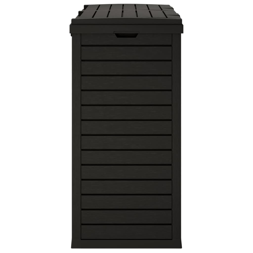 Black Outdoor Garbage Bin | Jscapes Home and Garden