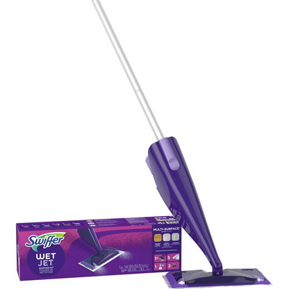 Mopping Kit - Reinforced, Swivel Head - 1 / Kit - Purple