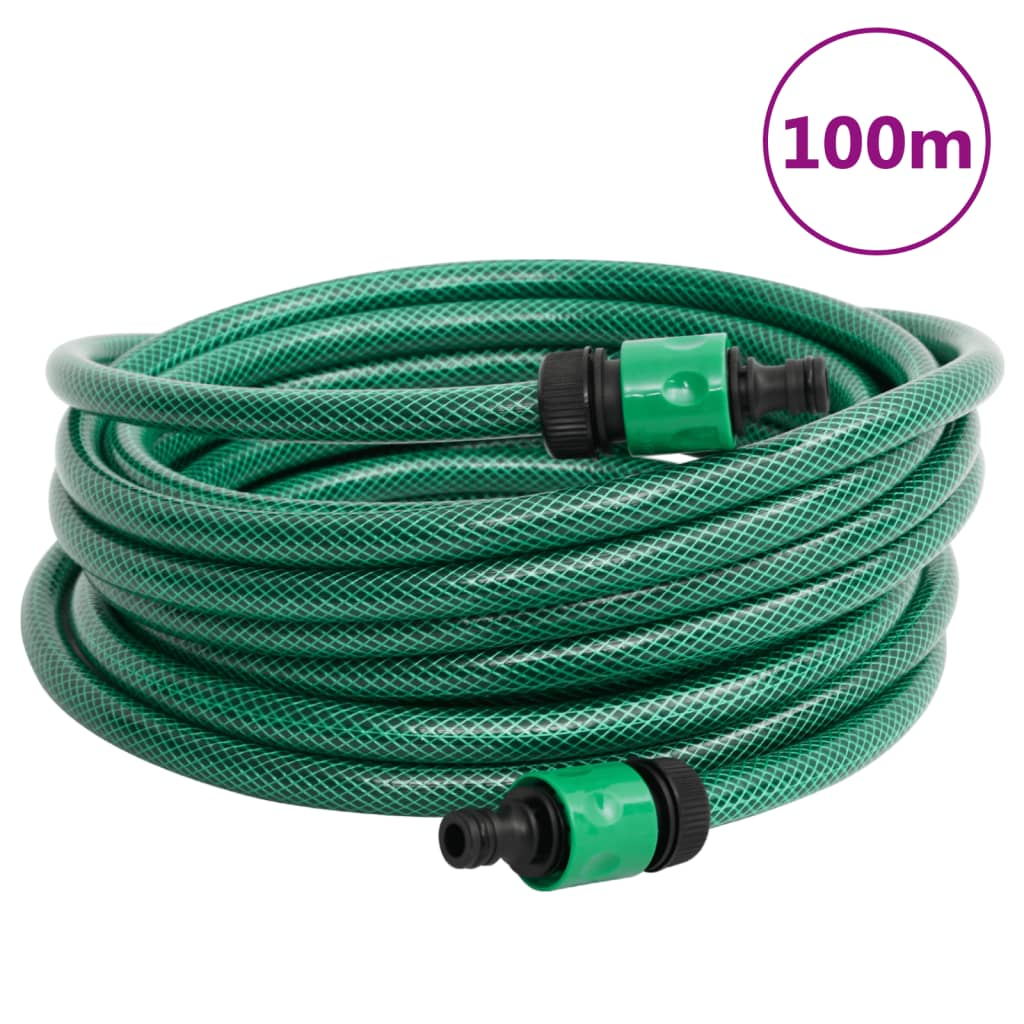 Pool Hose Green 100 m PVC