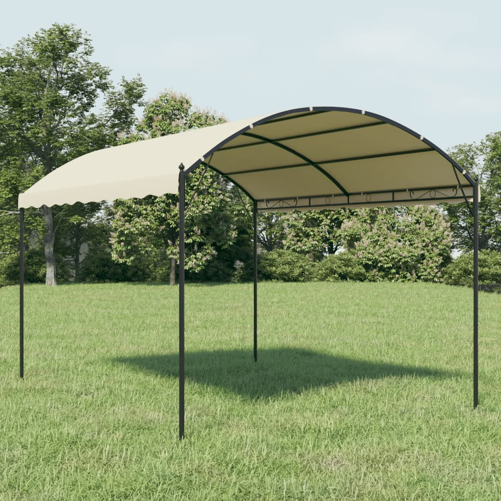 Cream Fabric Gazebo | Jscapes Home and Garden