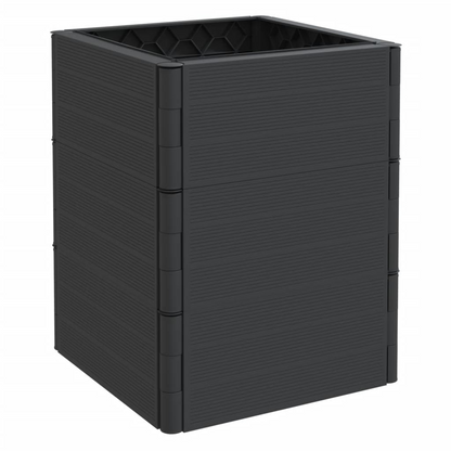 Set of 2 Anthracite Garden Planters | Jscapes Home and Garden