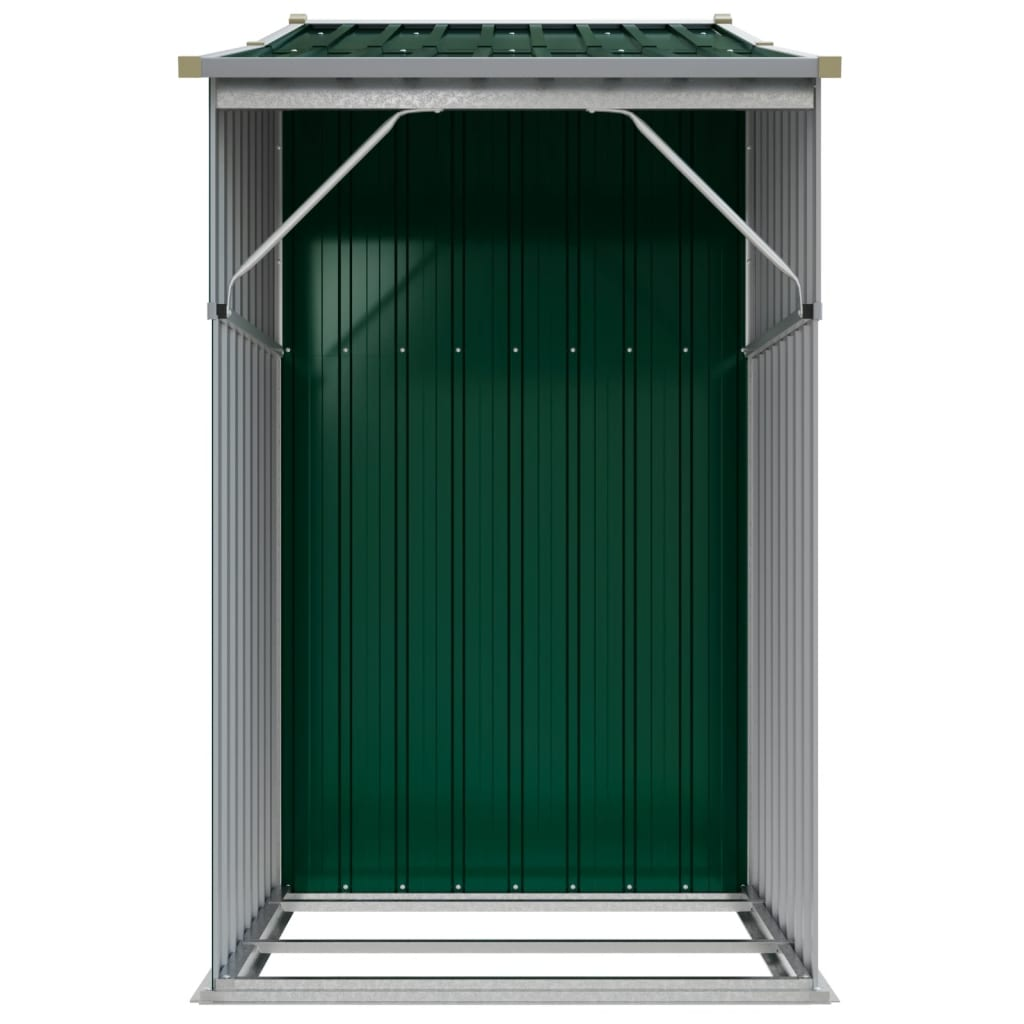 Garden Shed Green 277x93x179 cm