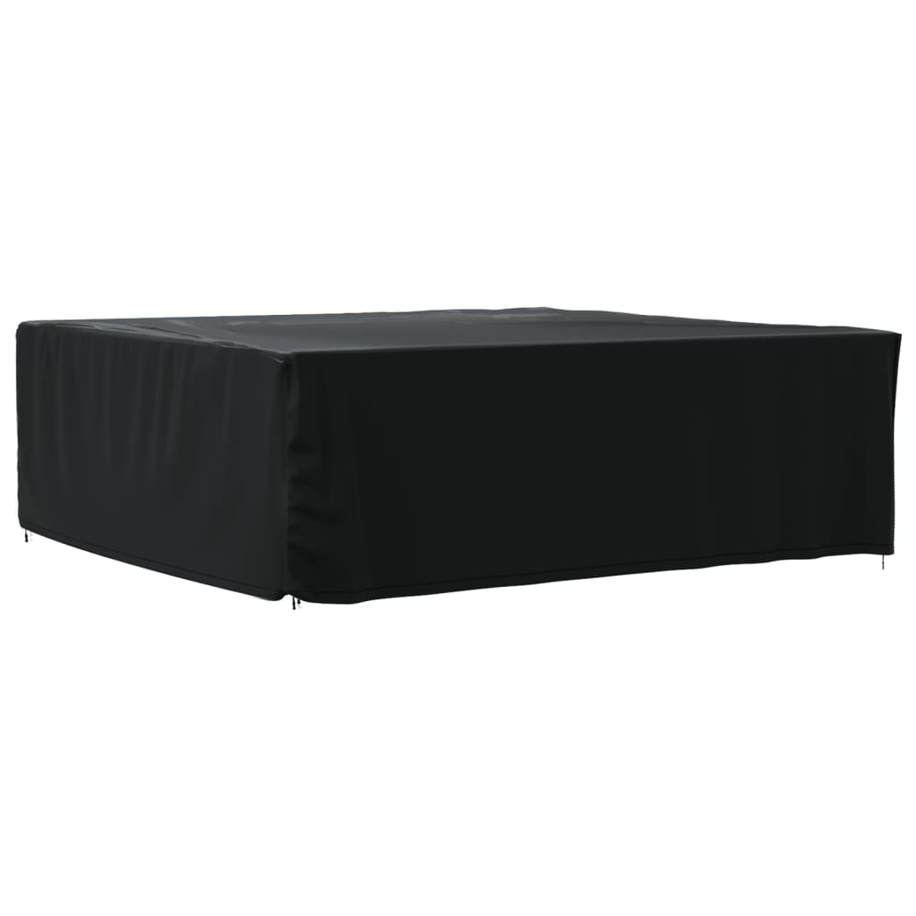 Black Garden Furniture Cover Black 260x260x90 cm