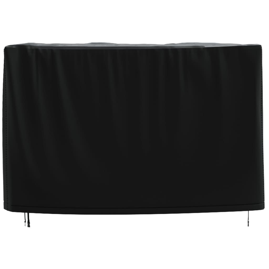 Black Garden Furniture Cover 300x140x90 cm