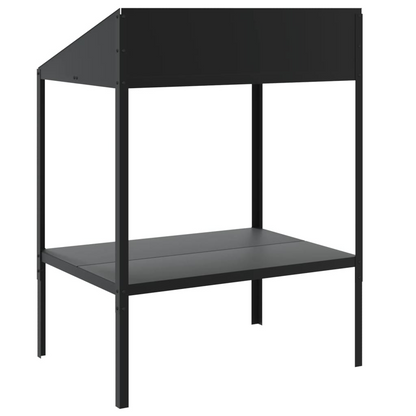 Galvanised Steel Anthracite Plant Stand