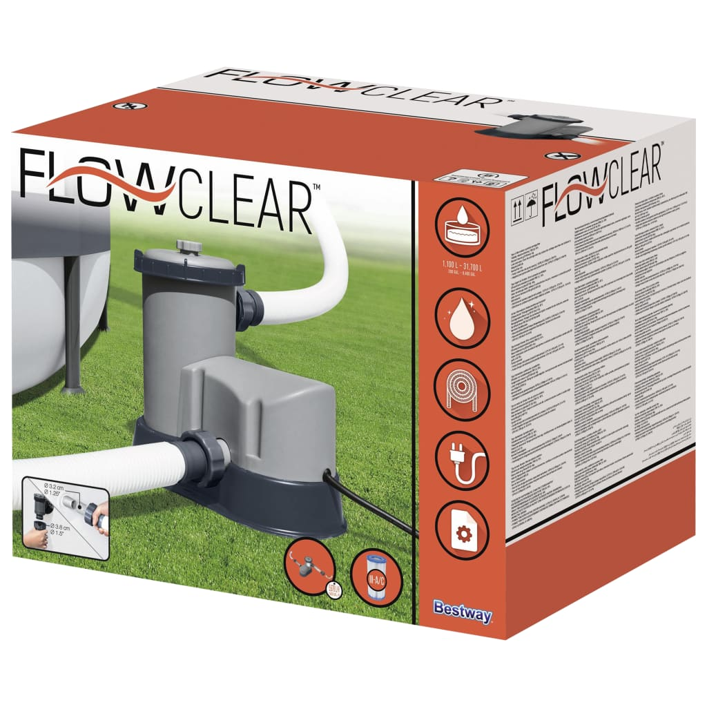 Bestway Flowclear Swimming Pool Filter Pump