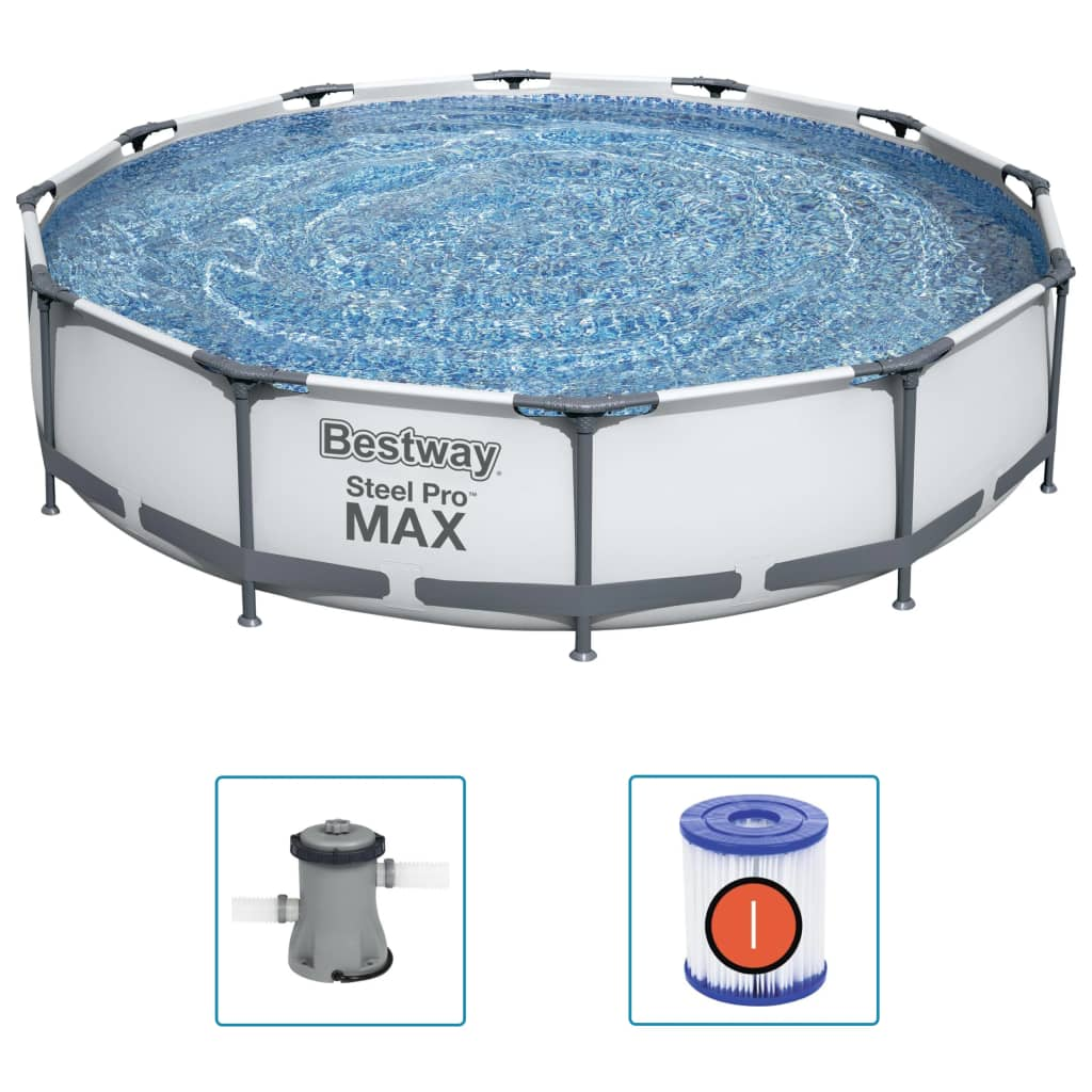 Bestway Steel Pro MAX Swimming Pool Set 366x76 cm