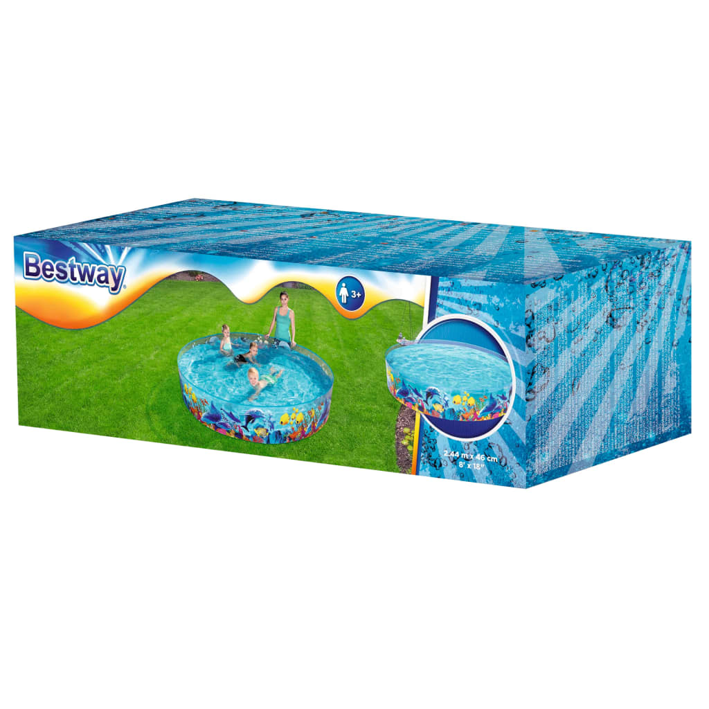 Bestway Fill 'N Fun Odyssey Pool 244x46 cmBestway Fill 'N Fun Odyssey Pool 244x46 cm