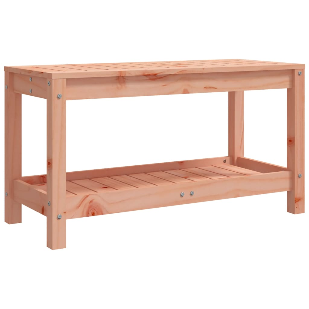 Solid Douglas Wood Garden Bench 82.5x35x45 cm