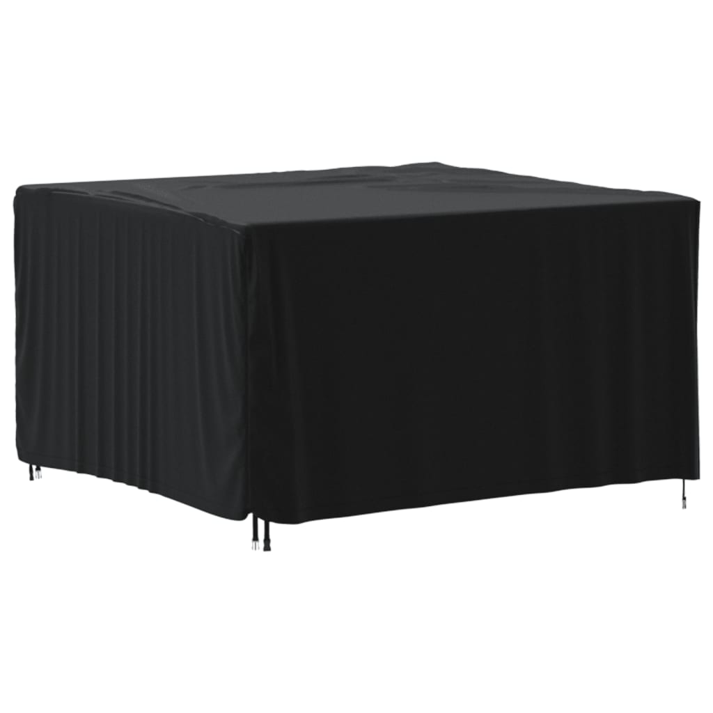 Garden Furniture Cover Black 125x125x74 cm