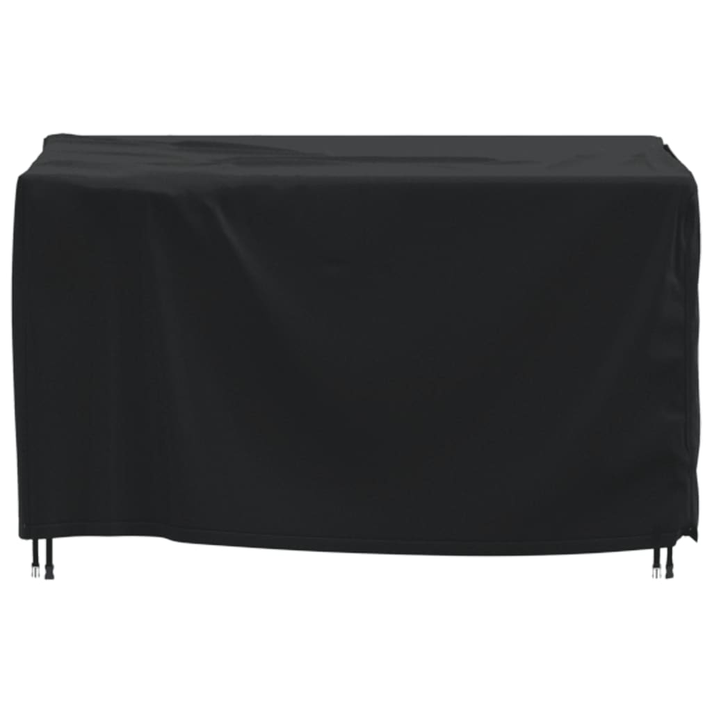 Garden Furniture Cover Black 125x125x74 cm