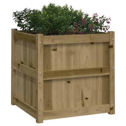 Set of 2 Impregnated Pine Garden Planters | Jscapes