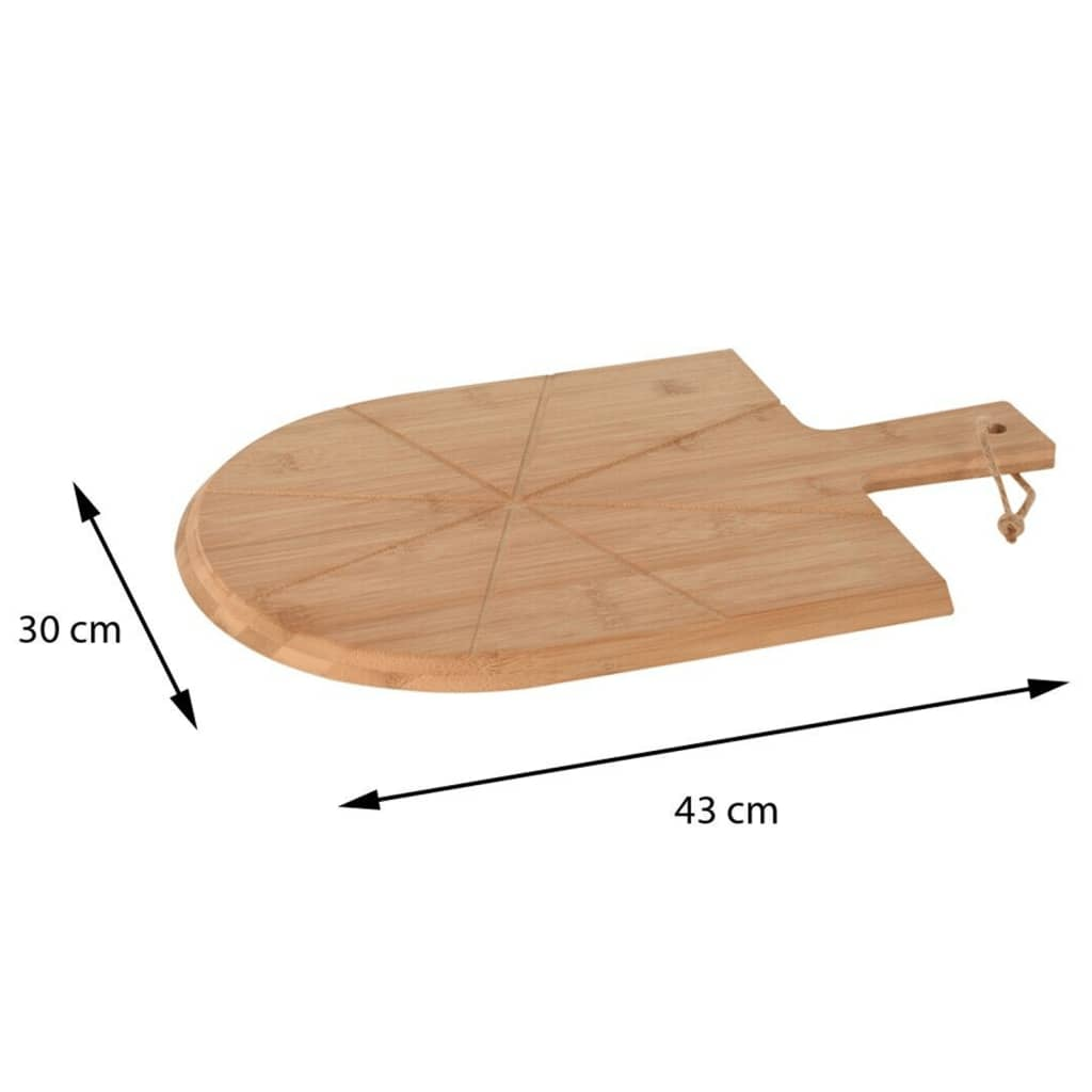  3 Piece Bamboo Pizza Cutting Set | Jscapes Home and Garden